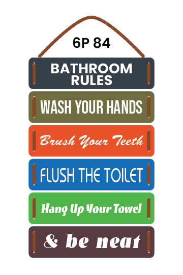 Bathroom Rules