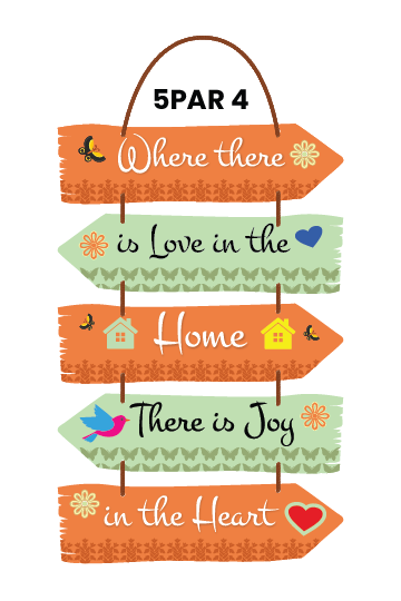 Where There is Love in The Home, There is Joy in The Heart