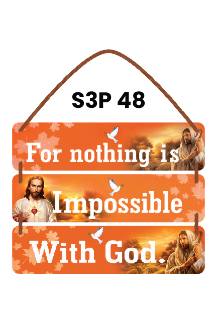 For Nothins is Impossible With God