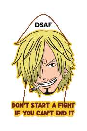 Sanji - Don't Start  A Fight If You Can't End It