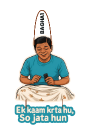 Bagha - Ek Kaam Krta Hu, So Jata Hun