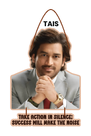 MS Dhoni - Take Action in Silence, Success Will Take Place