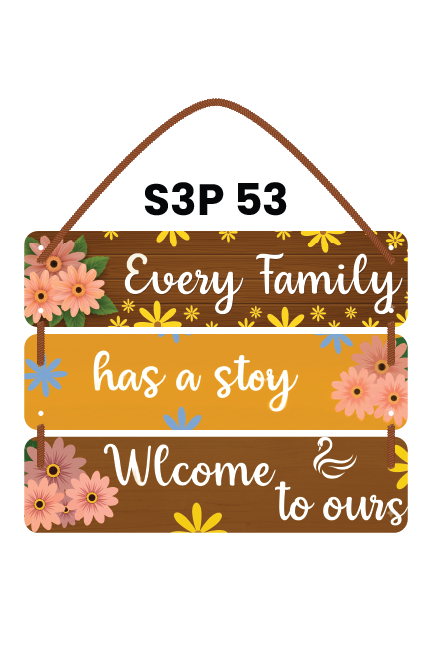 Every Family Has a Story Welcome to Ours