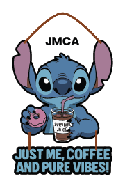 Stitch - Just Me, Coffee and Pure Vibes!