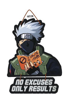 Kakashi Hatake - No Excuses Only Results