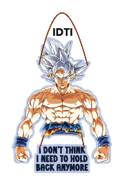 Goku - I Don't Think I Need to Hold Back Anymore
