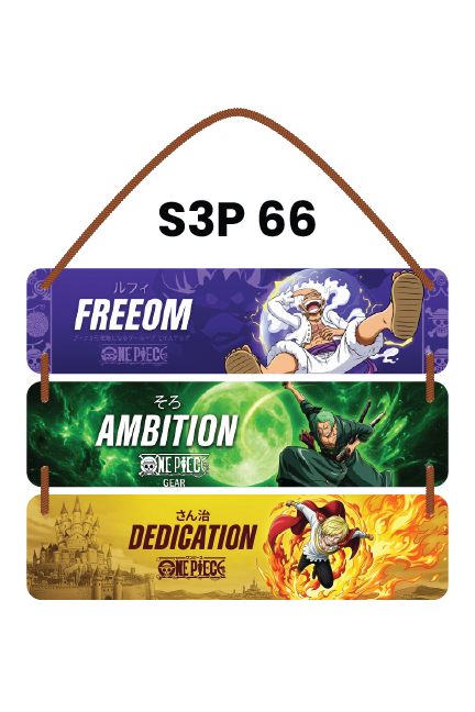 One Piece - Freedom Ambition Dedication