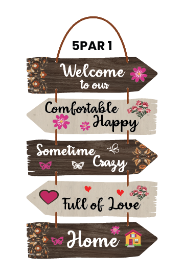 Welcome To Our Comfortable Happy Sometimes Crazy Full of Love Home