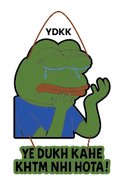 Pepe The Frog - Ye Dukh Kahe Khtm Nahi Hota!
