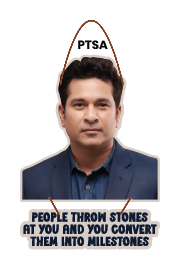 Sachin Tendulkar - People Throw Stones at You and You Convert Them into Milestones