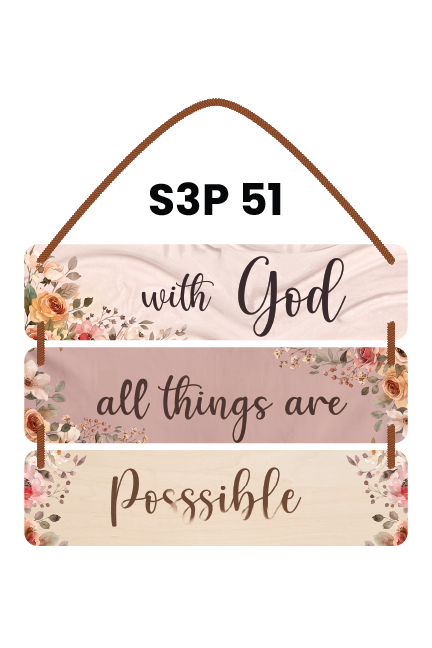 With God All Things Are Possible