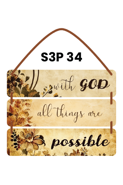 With God All Things Are Possible