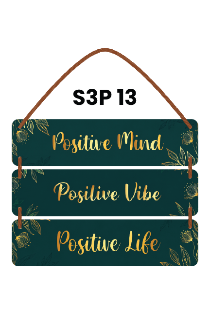 Positive Mind Positive Vibe Positive Life